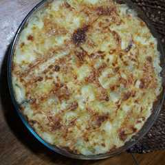 Una foto de Lasagna de brócoli y choclo