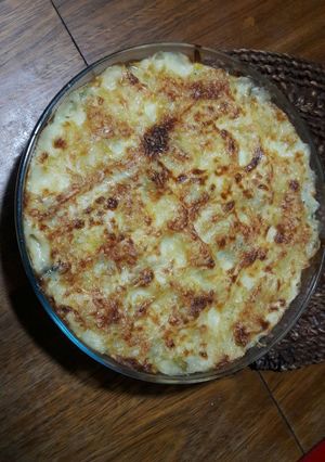 Una foto de Lasagna de brócoli y choclo