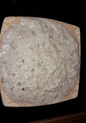 A picture of Bottle ground raita.