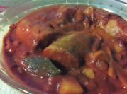 Una foto de chorizos á la pomarola