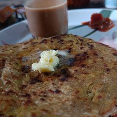 Sattu Paratha in Bihari Style A picture of Sattu Paratha in Bihari Style.