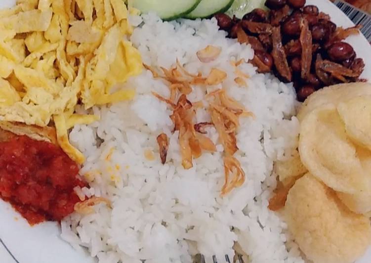 Cara Gampang Membuat Nasi Uduk Sederhana Rumahan (rice cooker) Anti Gagal