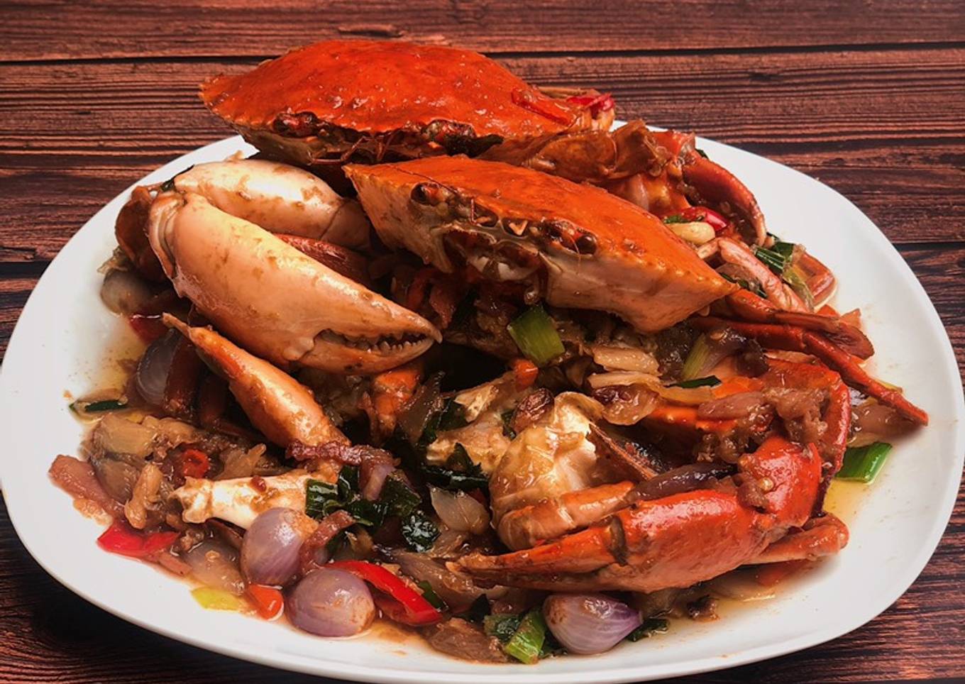 Caramelized butter crab