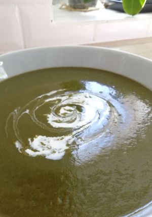 Une photo de Soupe verte