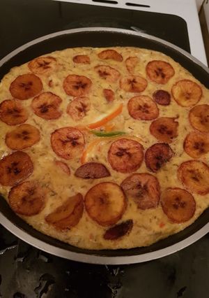 A picture of Plantain Frittata.