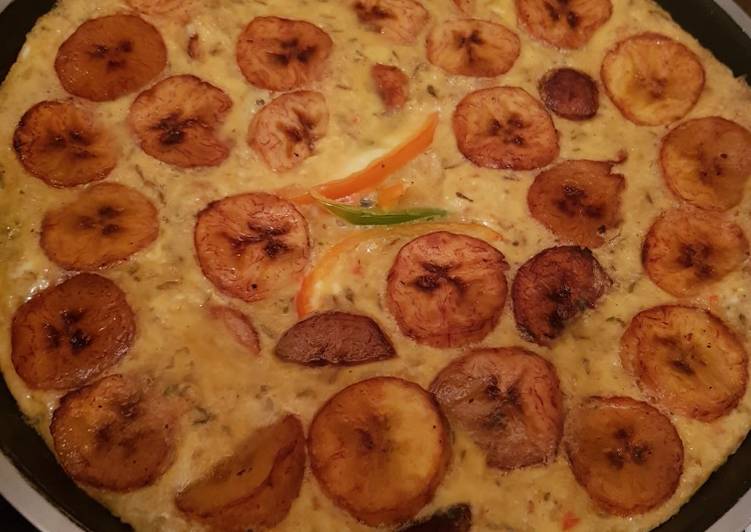 How to Make Homemade Plantain Frittata