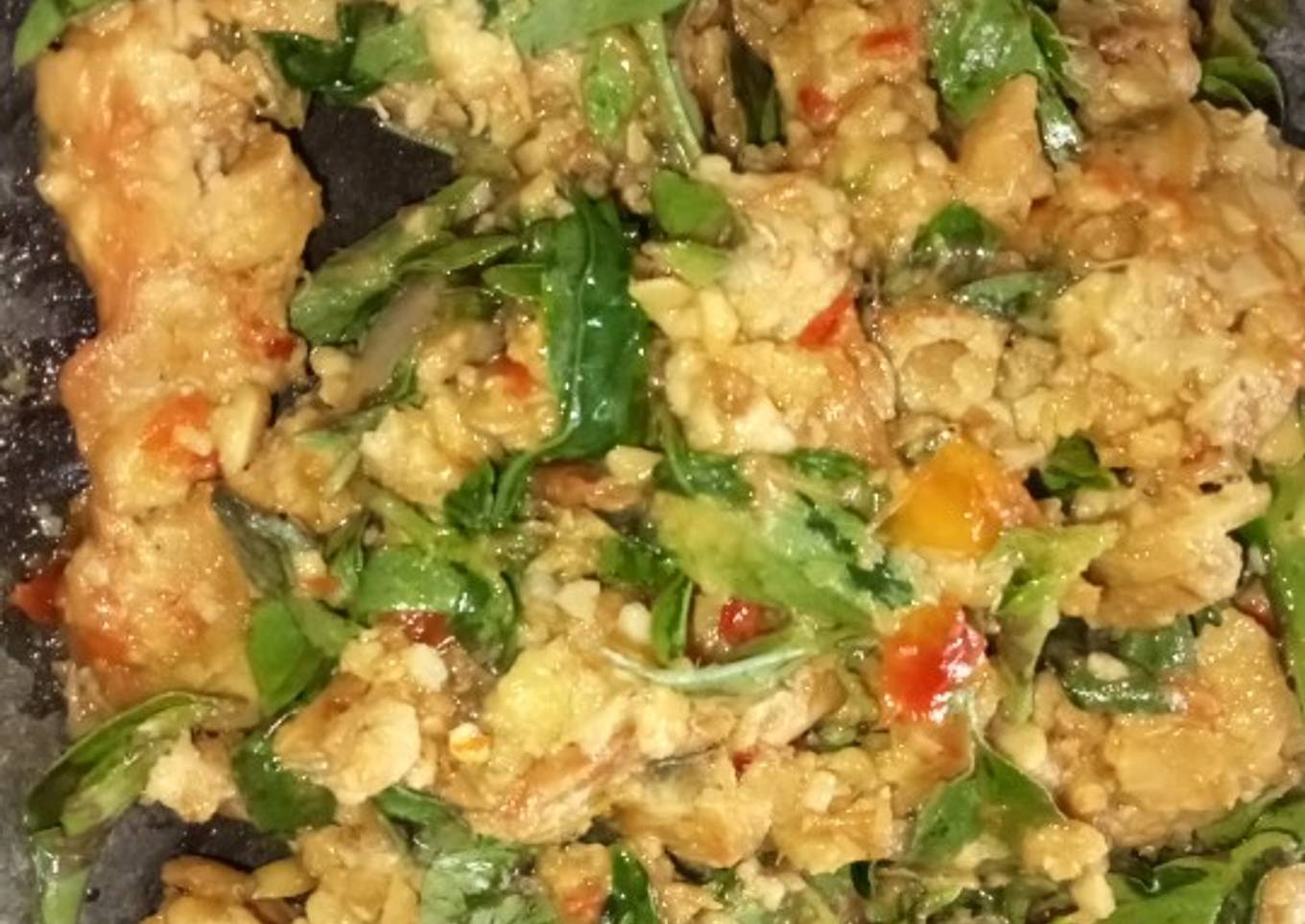 Sambel tempe kemangi