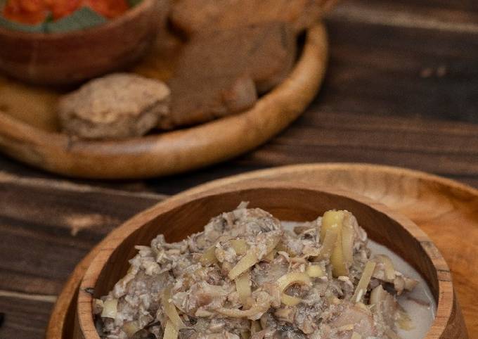 Resep Gudeg Tuntut (Jantung Pisang) Anti Gagal