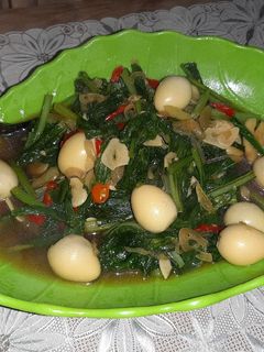 Foto resep Tumis sawi telur puyuh