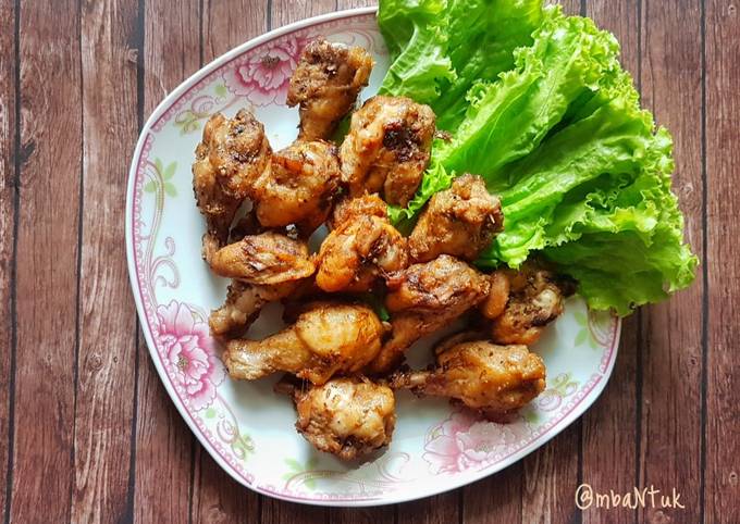 Resep Sayap Ayam Goreng Praktis oleh Tituk SK - Cookpad