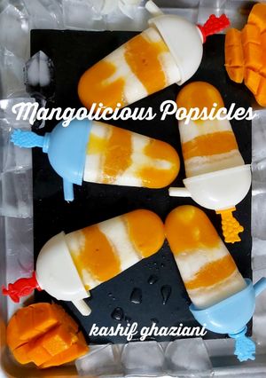 A picture of Mangolicious Popsicles.