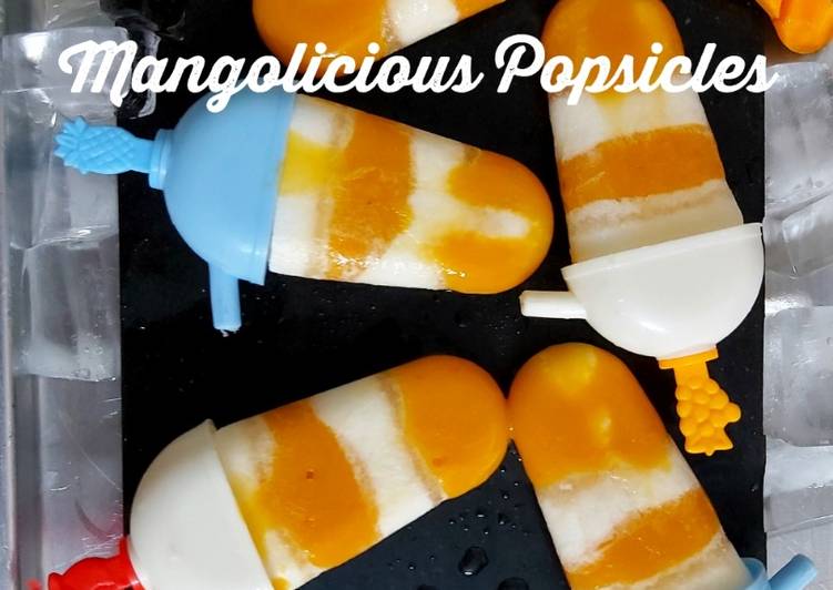 Simple Way to Make Any-night-of-the-week Mangolicious Popsicles