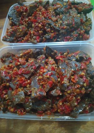Foto resep Sambal Paru / Paru Balado