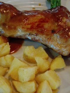 Una foto de Asado de cabrito