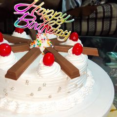 Eggless vanilla cake A picture of Eggless vanilla cake.