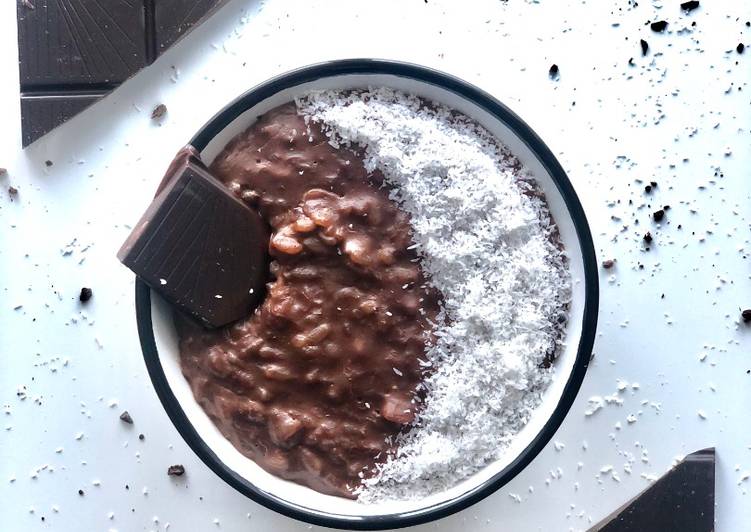 Nos 10 Meilleures Recettes de Riz au lait chocolat-banane 🍫🥣🌱