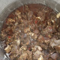 A picture of Lamb pepper soup.