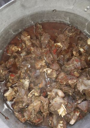 A picture of Lamb pepper soup.