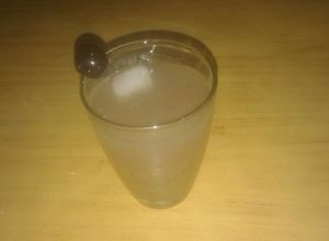 Una foto de Agua de uva natural