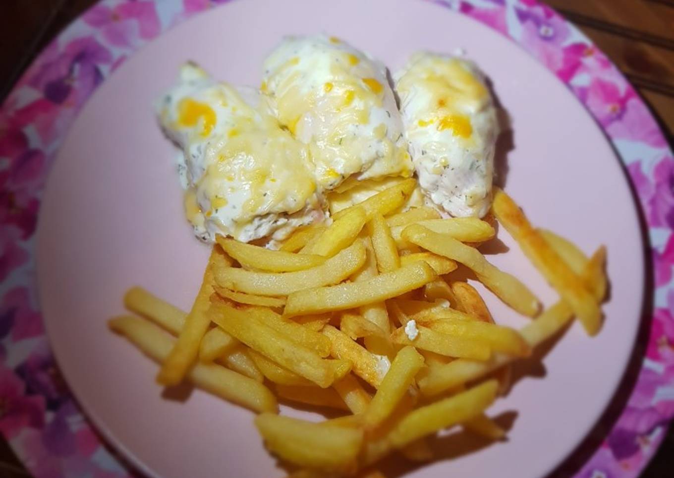 Pechuga de pollo rellena, saludable