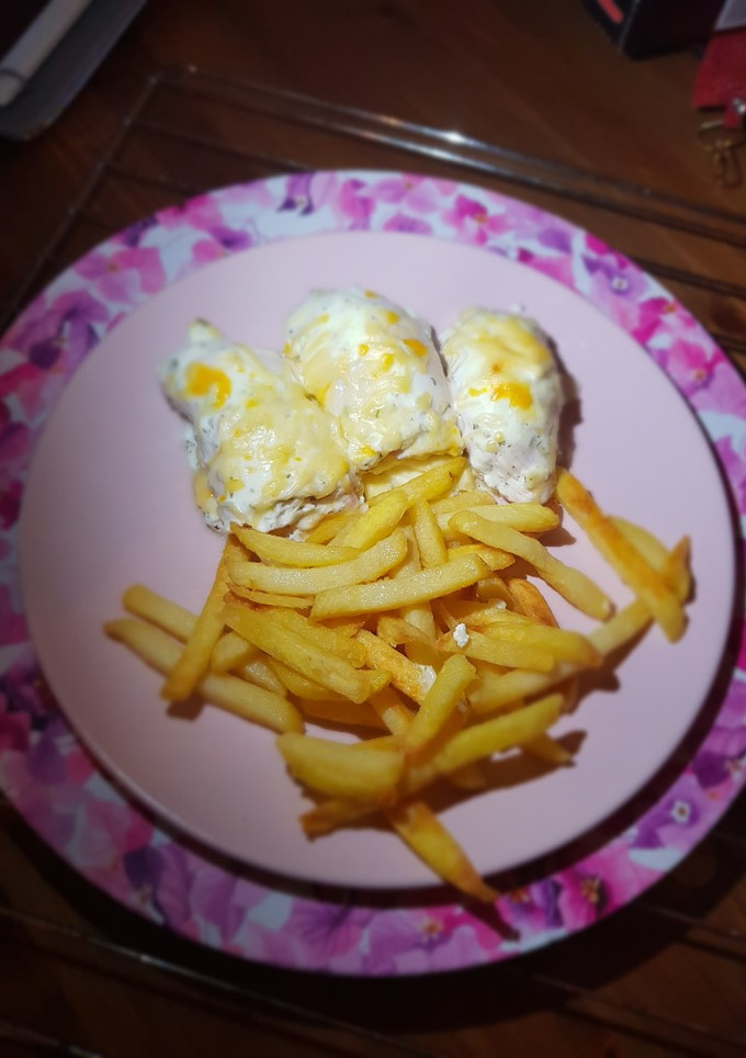 Una foto de Pechuga de pollo rellena, saludable