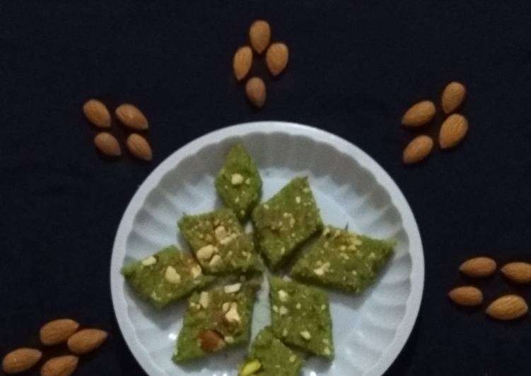 Spinach Barfi