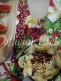 Mesa salada para recibir el año