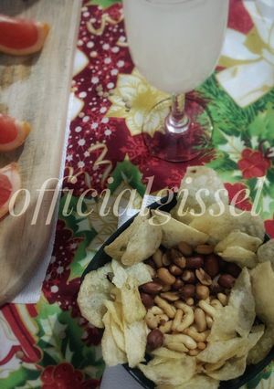 Una foto de Mesa salada para recibir el año