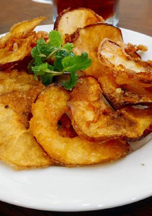 Hình của món Bánh táo giòn.