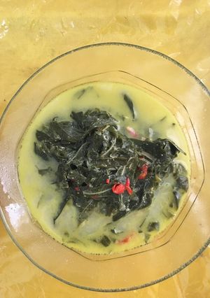 Foto resep Daun ubi tumbuk
