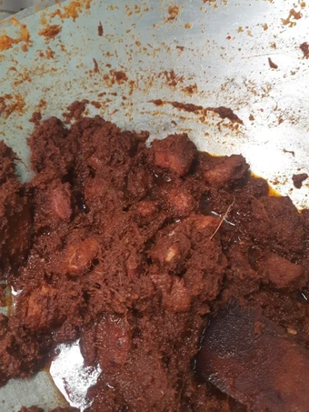 Cara Gampang Membuat Resep Rendang Daging Kampung Sumbar yang Uenak Anti Ribet, Menggugah Selera
