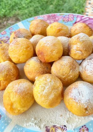 Foto resep Bola bola Ubi kejutan