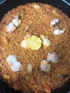 Una foto de 318. Arroz del senyoret con fumet casero (principal arroz)
