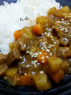 Foto resep Beef Curry Rice with Homemade Curry Block 🍛