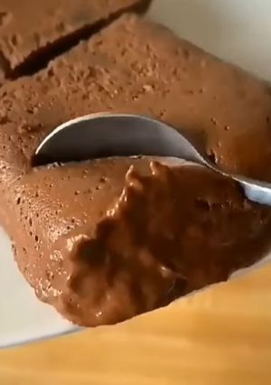 Una foto de Brownie fit con 3 ingredientes