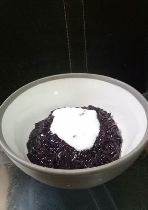 Foto resep Bubur ketan hitam