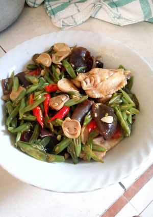 Foto resep Tumis buncis pedas manis