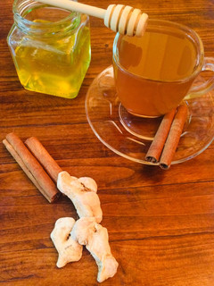 عکسی از دستور چای دارچین و زنجبیل☕️