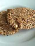 Galletitas baja en calorías sin harinas refinadas. Nutritivas