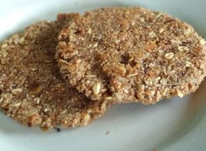Una foto de Galletitas baja en calorías sin harinas refinadas. Nutritivas