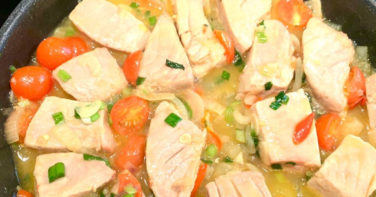 Resep Tuna Kuah Kuning Oleh Stevievans7 Cookpad