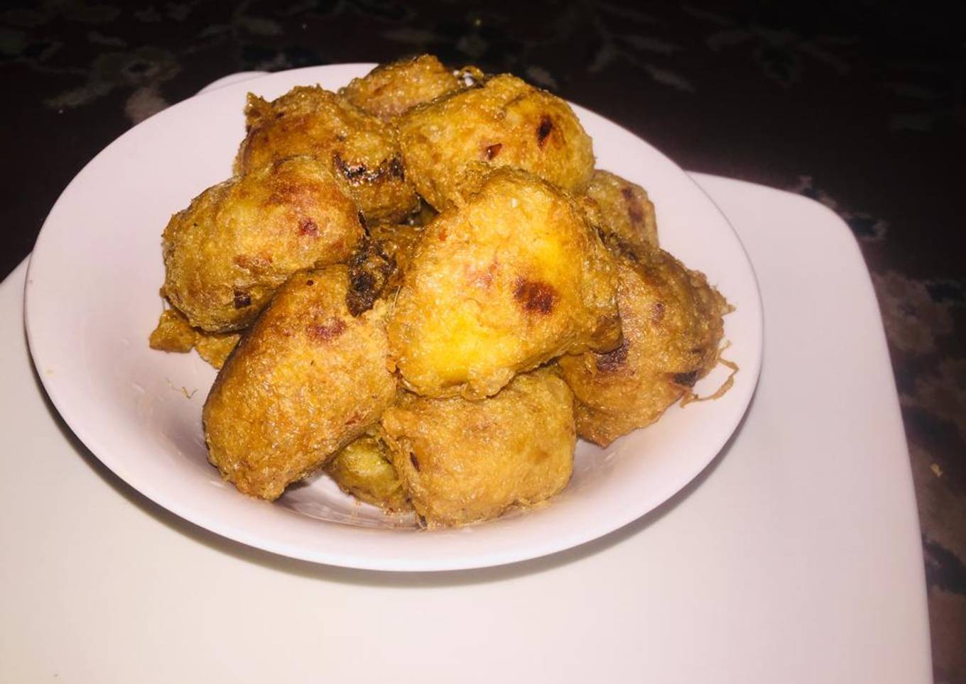 Yam balls