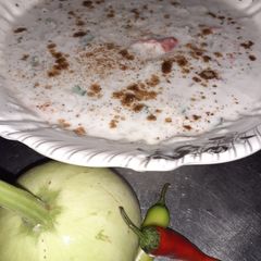 A picture of Kaddu ka raita.