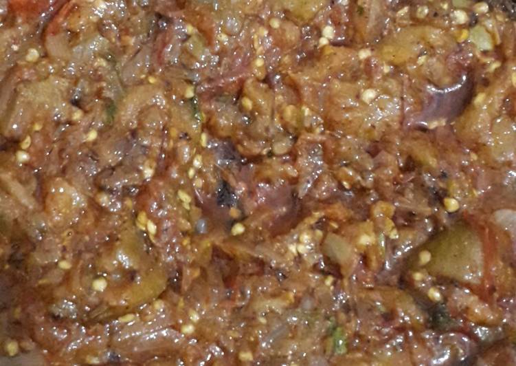 Recipe of Super Quick Homemade Baigan ka bharta