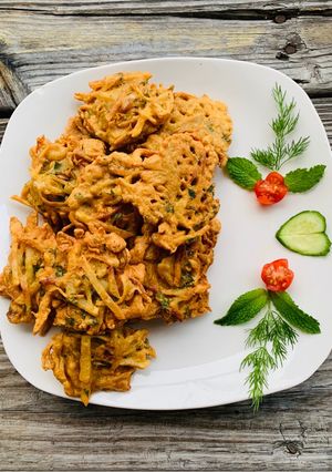 عکسی از دستور پكوره سيب زمينى !🥔