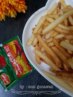 Foto resep Homemade kentang goreng