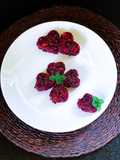 Mini Beetroot- Carrots Tikki Hearts