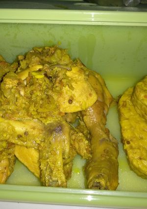 Foto resep Ungkep Ayam + tempe goreng