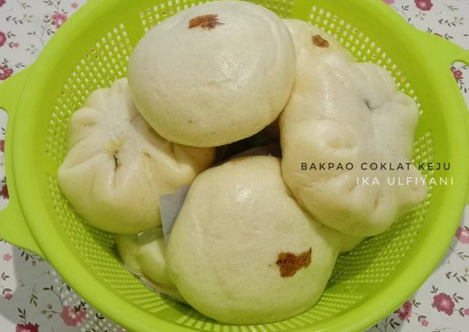 Resep Bakpao Coklat Keju Simple Dan Lembut Oleh Ika Ulfiyani 💃💃 Cookpad 4768