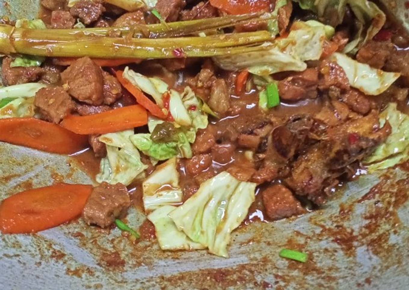 Tongseng sapi